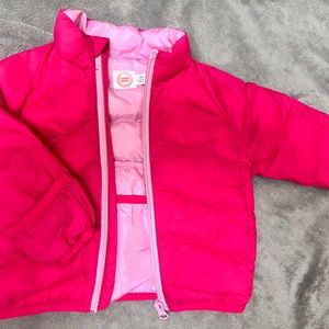 Wonder Nation Hot Pink Infant Coat *size 12 months